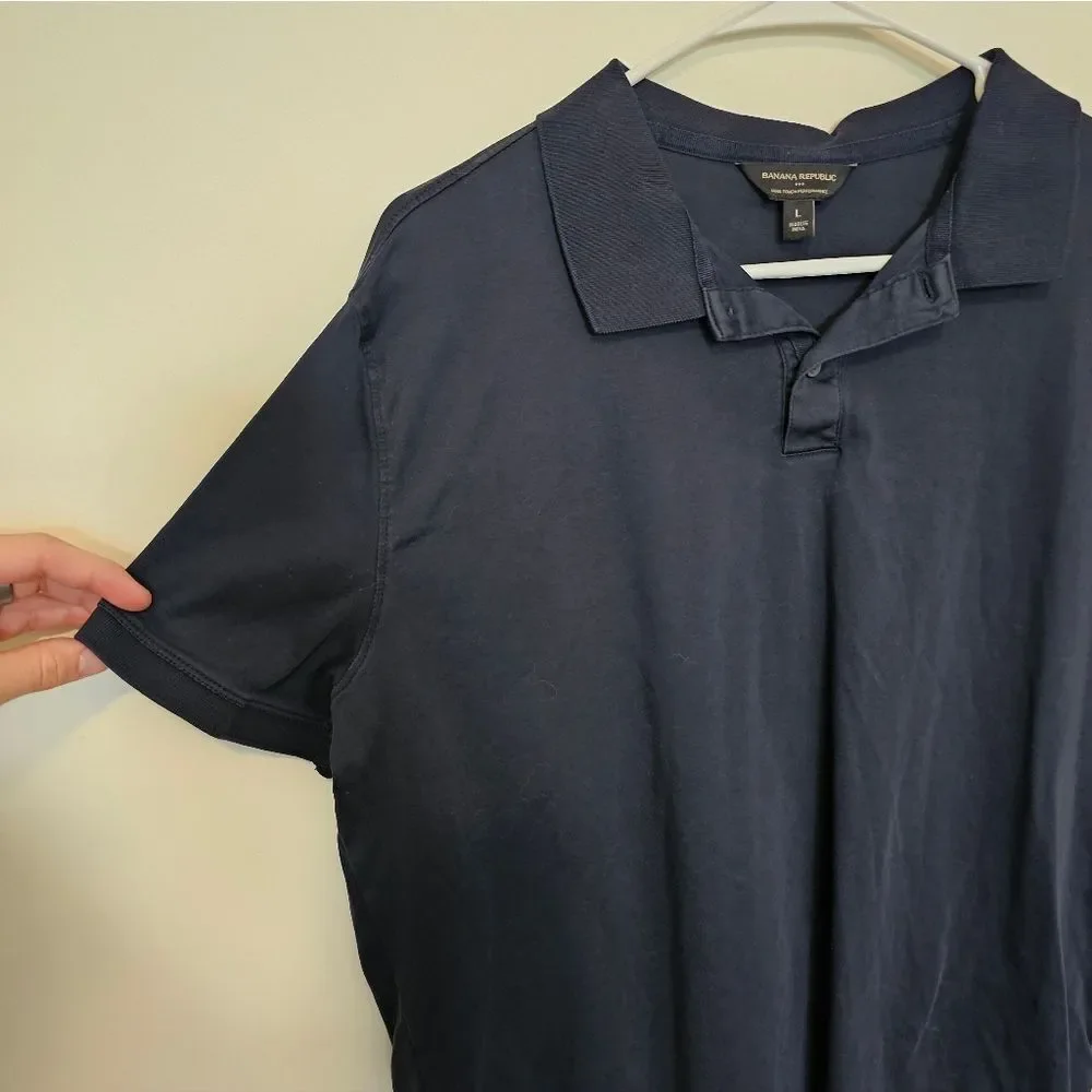 Banana Republic Mens Blue Polo